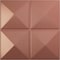 Ekena Millwork 19 5/8in. W x 19 5/8in. H Richmond EnduraWall Decorative 3D Wall Panel Covers 2.67 Sq. Ft. WP20X20RIFCP - alternate 1